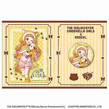 (s)ｱｲﾄﾞﾙﾏｽﾀｰ ｼﾝﾃﾞﾚﾗｶﾞｰﾙｽﾞ×ﾗｽｶﾙ ﾎﾛ缶ﾊﾞｯｼﾞ&ｲﾗｽﾄｶｰﾄﾞｾｯﾄ 市原仁奈