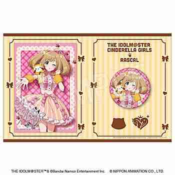 (s)ｱｲﾄﾞﾙﾏｽﾀｰ ｼﾝﾃﾞﾚﾗｶﾞｰﾙｽﾞ×ﾗｽｶﾙ ﾎﾛ缶ﾊﾞｯｼﾞ&ｲﾗｽﾄｶｰﾄﾞｾｯﾄ 佐藤心