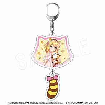 (s)ｱｲﾄﾞﾙﾏｽﾀｰ ｼﾝﾃﾞﾚﾗｶﾞｰﾙｽﾞ×ﾗｽｶﾙ しっぽ付き2連ｱｸﾘﾙｷｰﾎﾙﾀﾞｰ 櫻井桃華