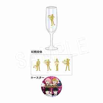 (s)えぶりでいﾎｽﾄ ｺｰｽﾀｰ付きｼｬﾝﾊﾟﾝｸﾞﾗｽ ﾊﾞﾙｰﾝﾌﾞｰｹVer. ｸﾗﾌﾞ･ﾜﾝ