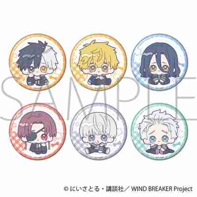 WIND BREAKER ﾊﾟｰﾙﾊﾞｯｼﾞｺﾚｸｼｮﾝ/みにぴえんず