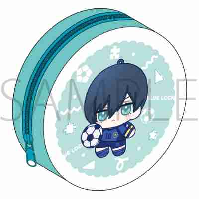 (s)ﾌﾞﾙｰﾛｯｸ2期 まんまるﾎﾟｰﾁ/糸師 凛 ぬいﾊﾟﾙ すきっぷ