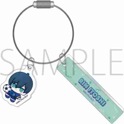 (s)ﾌﾞﾙｰﾛｯｸ2期 2連ｱｸﾘﾙｷｰﾎﾙﾀﾞｰ/糸師 凛 ぬいﾊﾟﾙ すきっぷ