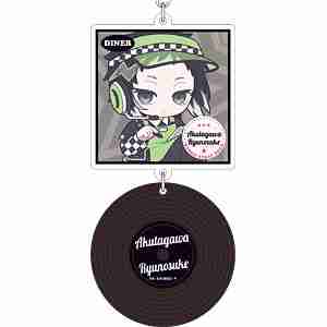 (s)文豪ｽﾄﾚｲﾄﾞｯｸﾞｽ ﾚｺｰﾄﾞ風ｱｸﾘﾙｷｰﾎﾙﾀﾞｰ/芥川龍之介 ぱすてるぽっぷ