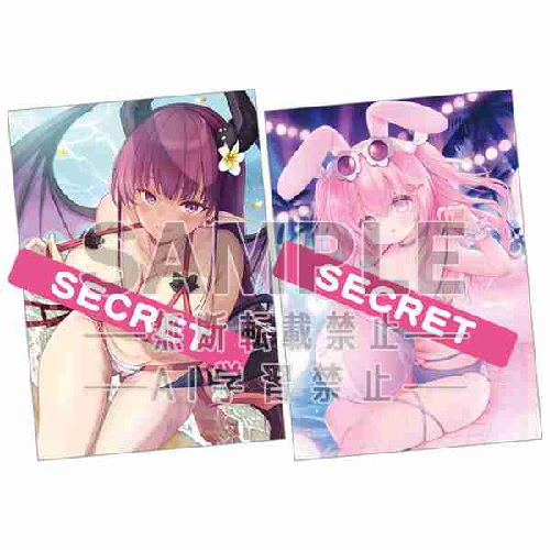 A4ﾐﾆｸﾘｱﾎﾟｽﾀｰ 2種ｾｯﾄ あずまゆき&うさ城まに