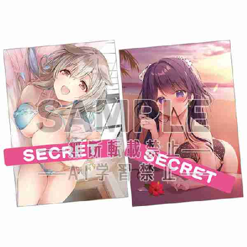 A4ﾐﾆｸﾘｱﾎﾟｽﾀｰ 2種ｾｯﾄ 宮坂なこ&基4