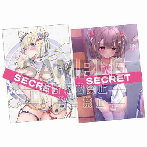 A4ﾐﾆｸﾘｱﾎﾟｽﾀｰ 2種ｾｯﾄ 森島ｺﾝ&ゆゆこ