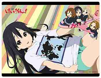 けいおん! けいおん!! 大判ﾗﾊﾞｰﾏｯﾄ(ｱｲｷｬｯﾁ)