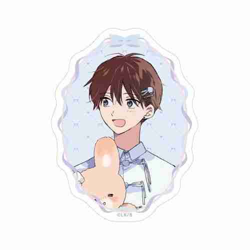 (s)ﾊﾚﾙﾔﾍﾞｲﾋﾞｰ 仔縞楽々先生 描き下ろし 桜咲 冬夏 ぬい抱っこver. ﾀﾞｲｶｯﾄｽﾃｯｶｰ