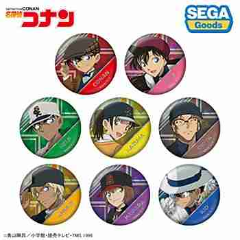 (s)名探偵ｺﾅﾝ ﾋﾞｼﾞｭｱﾙﾎﾛｸﾞﾗﾑ缶ﾊﾞｯｼﾞ Vol.2