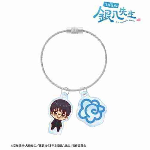 (s)3年Z組銀八先生 志村新八 ちょこんと! 2連ﾜｲﾔｰｱｸﾘﾙｷｰﾎﾙﾀﾞｰ