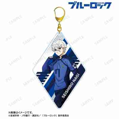 (s)TVｱﾆﾒ『ﾌﾞﾙｰﾛｯｸ』 描き下ろし 凪 誠士郎歩みver. BIGｱｸﾘﾙｷｰﾎﾙﾀﾞｰ