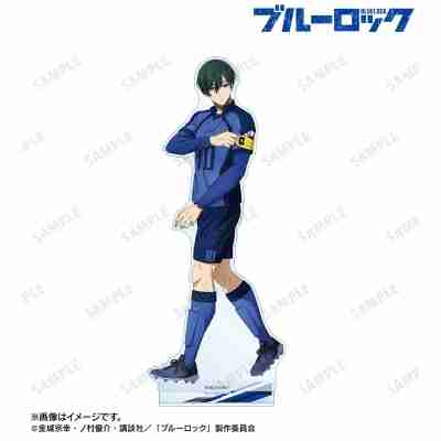 (s)TVｱﾆﾒ『ﾌﾞﾙｰﾛｯｸ』 描き下ろし 糸師 凛歩みver. BIGｱｸﾘﾙｽﾀﾝﾄﾞ