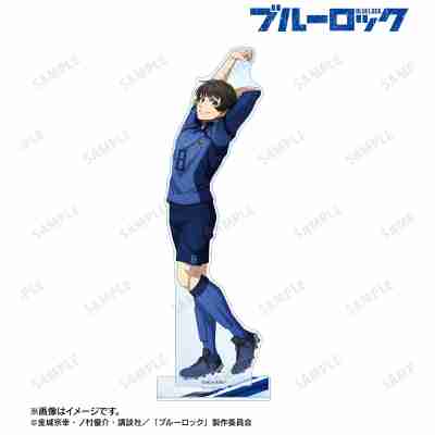 (s)TVｱﾆﾒ『ﾌﾞﾙｰﾛｯｸ』 描き下ろし 蜂楽 廻歩みver. BIGｱｸﾘﾙｽﾀﾝﾄﾞ