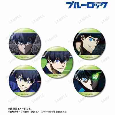 (s)TVｱﾆﾒ『ﾌﾞﾙｰﾛｯｸ』 潔 世一 場面写缶ﾊﾞｯｼﾞ5個ｾｯﾄ