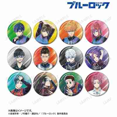 (s)TVｱﾆﾒ『ﾌﾞﾙｰﾛｯｸ』 ﾄﾚｰﾃﾞｨﾝｸﾞ Ani-Art ｸﾞﾘｯﾀｰ缶ﾊﾞｯｼﾞ