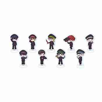 (s)ｱｸﾘﾙぷちｽﾀﾝﾄﾞ｢TVｱﾆﾒ『忘却ﾊﾞｯﾃﾘｰ』｣04/駅員風ver. ﾌﾞﾗｲﾝﾄﾞ(全9種)(POP Artｲﾗｽﾄ)