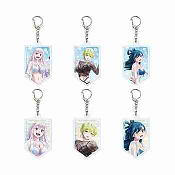 (s)ｱｸﾘﾙｷｰﾎﾙﾀﾞｰ｢TVｱﾆﾒ『魔都精兵のｽﾚｲﾌﾞ』｣01/ﾌﾞﾗｲﾝﾄﾞ(全6種)(描き下ろしｲﾗｽﾄ)