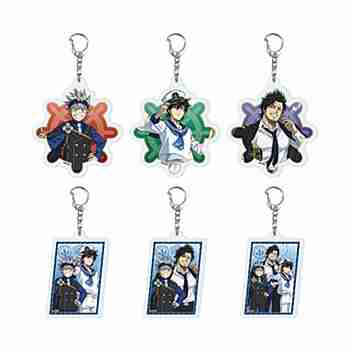 (s)ｱｸﾘﾙｷｰﾎﾙﾀﾞｰ｢ﾌﾞﾗｯｸｸﾛｰﾊﾞｰ｣03/ﾏﾘﾝver. ﾌﾞﾗｲﾝﾄﾞ(全6種)(描き下ろしｲﾗｽﾄ)