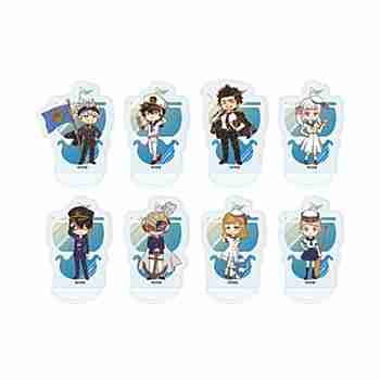 (s)ｱｸﾘﾙぷちｽﾀﾝﾄﾞ｢ﾌﾞﾗｯｸｸﾛｰﾊﾞｰ｣17/ﾏﾘﾝver.ﾌﾞﾗｲﾝﾄﾞ(全8種)(ｸﾞﾗﾌｱｰﾄｲﾗｽﾄ)