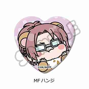 (s)進撃の巨人 Season1-3 ﾊｰﾄ型缶ﾊﾞｯｼﾞ MFﾊﾝｼﾞ