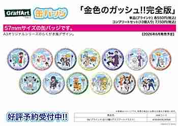 (s)缶ﾊﾞｯｼﾞ 金色のｶﾞｯｼｭ!! 完全版 06 ｸﾞﾗﾌｱｰﾄｲﾗｽﾄ