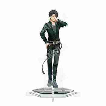 (s)進撃の巨人 ｱｸﾘﾙｽﾀﾝﾄﾞ(L) 02 ﾘｳﾞｧｲ(Black)