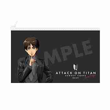 (s)進撃の巨人 ｸﾘｱﾎﾟｰﾁ 01 ｴﾚﾝ(Black)