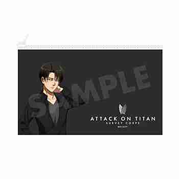 (s)進撃の巨人 ｸﾘｱﾎﾟｰﾁ 02 ﾘｳﾞｧｲ(Black)