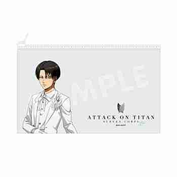 (s)進撃の巨人 ｸﾘｱﾎﾟｰﾁ 04 ﾘｳﾞｧｲ(White)