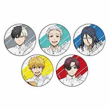 (s)缶ﾊﾞｯｼﾞ｢TVｱﾆﾒ『WIND BREAKER』｣01/ﾌﾞﾗｲﾝﾄﾞ(全5種)(描き下ろしｲﾗｽﾄ)