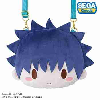 (s)呪術廻戦 5周年 伏黒恵 ふわぷち ﾌｪｲｽｼｮﾙﾀﾞｰﾊﾞｯｸﾞ M