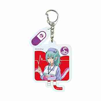 (s)ﾊﾟｰﾂ付きｱｸﾘﾙｷｰﾎﾙﾀﾞｰ｢TVｱﾆﾒ『鬼灯の冷徹』｣02/お香 お医者さんver.(描き下ろしｲﾗｽﾄ