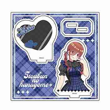 (s)ｱｸﾘﾙｽﾀﾝﾄﾞﾌﾟﾚｰﾄ｢五等分の花嫁*｣08/三玖甘辛ﾛｯｸver.(描き下ろしｲﾗｽﾄ)