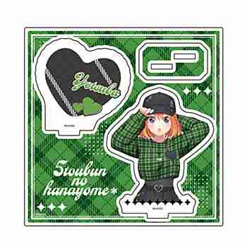 (s)ｱｸﾘﾙｽﾀﾝﾄﾞﾌﾟﾚｰﾄ｢五等分の花嫁*｣09/四葉甘辛ﾛｯｸver.(描き下ろしｲﾗｽﾄ)